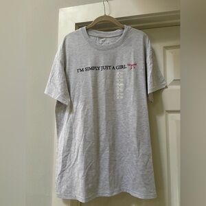 Gray Graphic Short Sleeve Tee